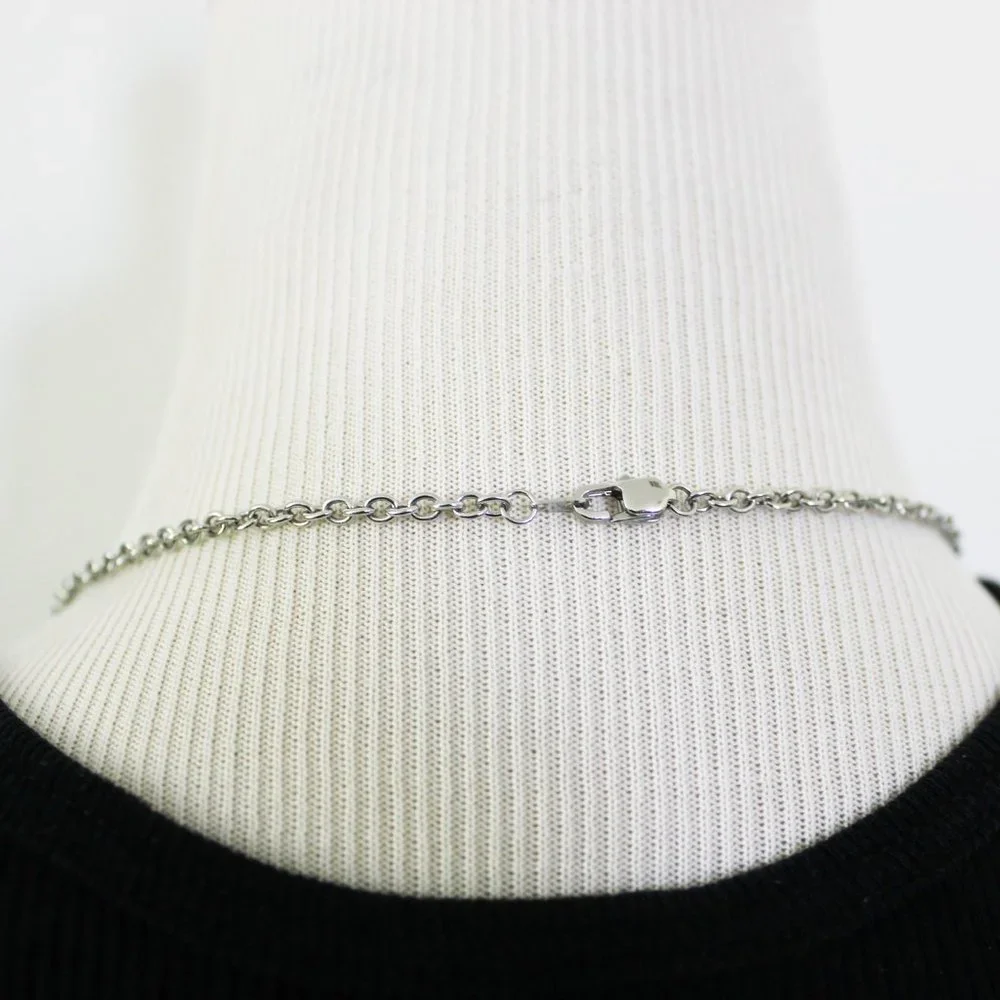 NEW Moon Raven Eagle Talon Claw Solid Stainless Steel Pendant Necklace 32" - Picture 10 of 11